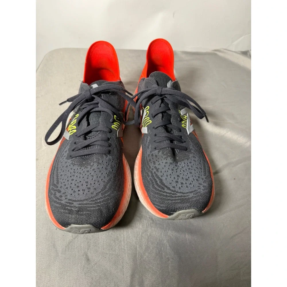 New Balance Fresh Foam 1080v11 Mens Size 9 Running Athletic Shoes Black Orange
